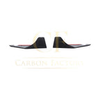 V Style Carbon Fibre Rear Bumper Extensions for Toyota GR86 22-Present