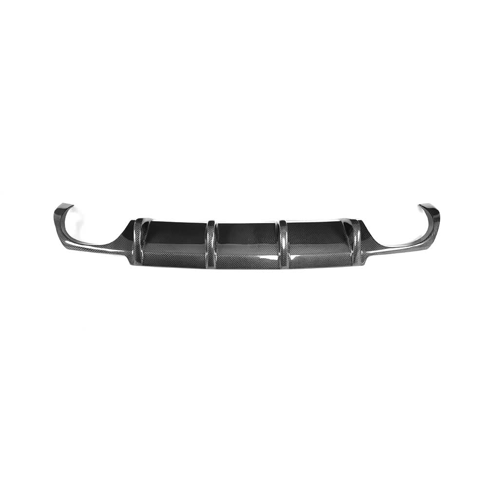 V Style Carbon Fibre Rear Diffuser for VW Scirocco R 09-14