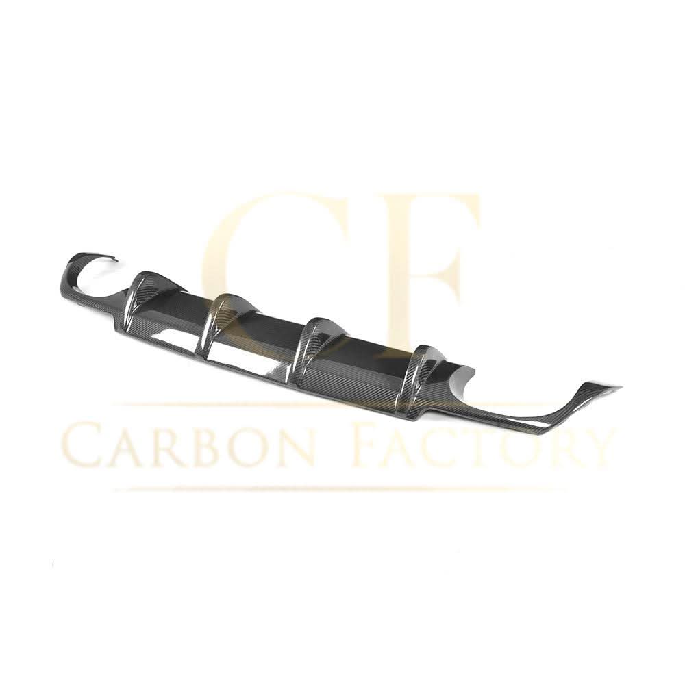 V Style Carbon Fibre Rear Diffuser for VW Scirocco R 09-14