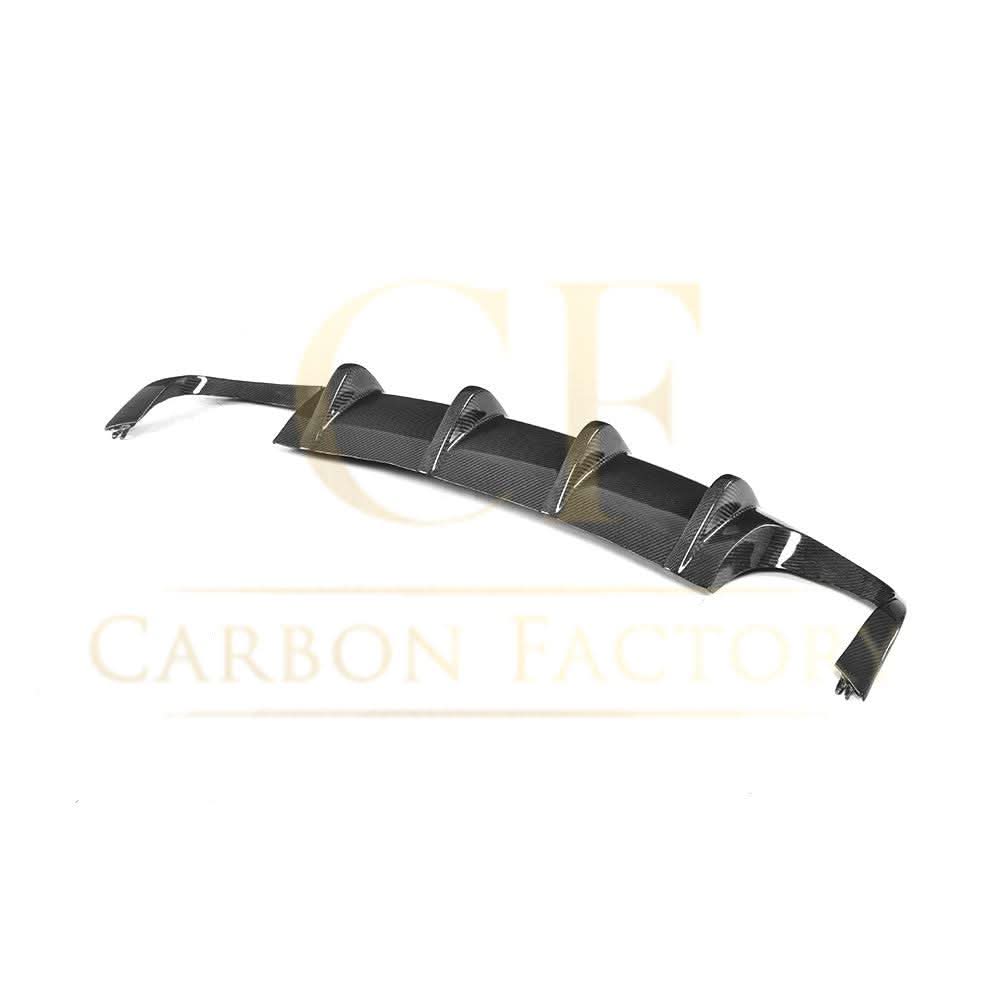 V Style Carbon Fibre Rear Diffuser for VW Scirocco R 09-14