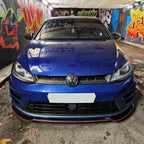 Carbon Fibre Front Grille for VW Golf MK7 GTI & R 14-17