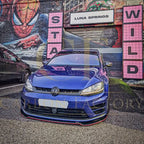 Carbon Fibre Front Grille for VW Golf MK7 GTI & R 14-17