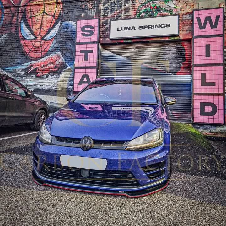 Carbon Fibre Front Grille for VW Golf MK7 GTI & R 14-17