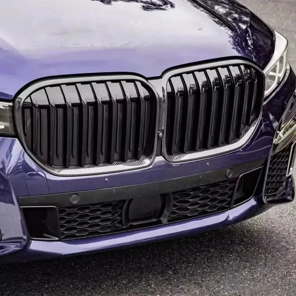 Carbon Fibre Front Grille for BMW G11 G12 7 Series LCI 20-23