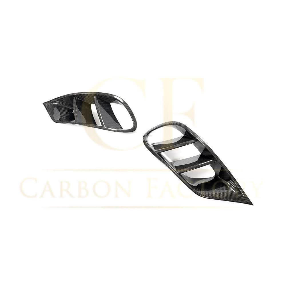 Carbon Fibre Front Fog Trims for Mercedes Benz W222 S Class Coupe 14-17