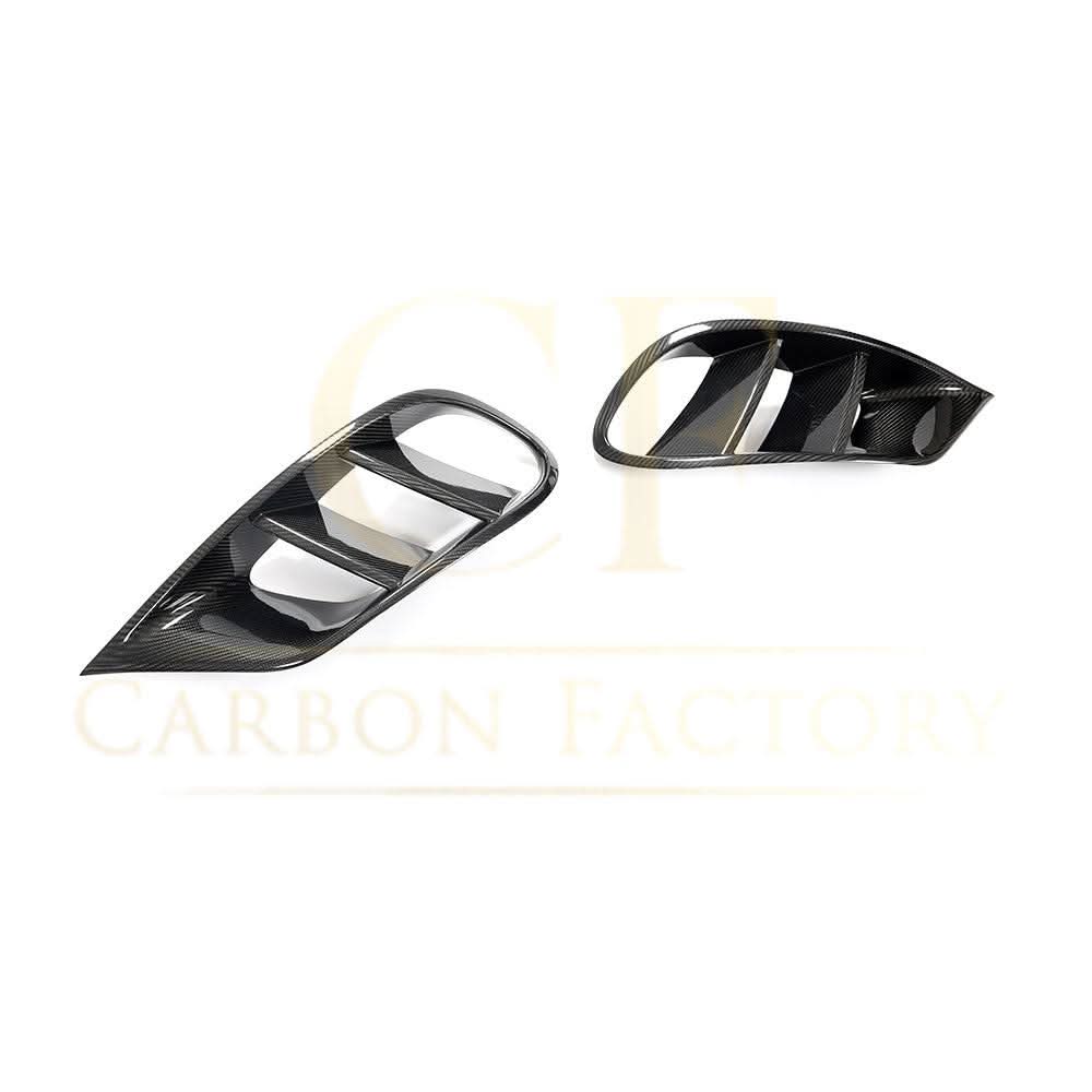 Carbon Fibre Front Fog Trims for Mercedes Benz W222 S Class Coupe 14-17