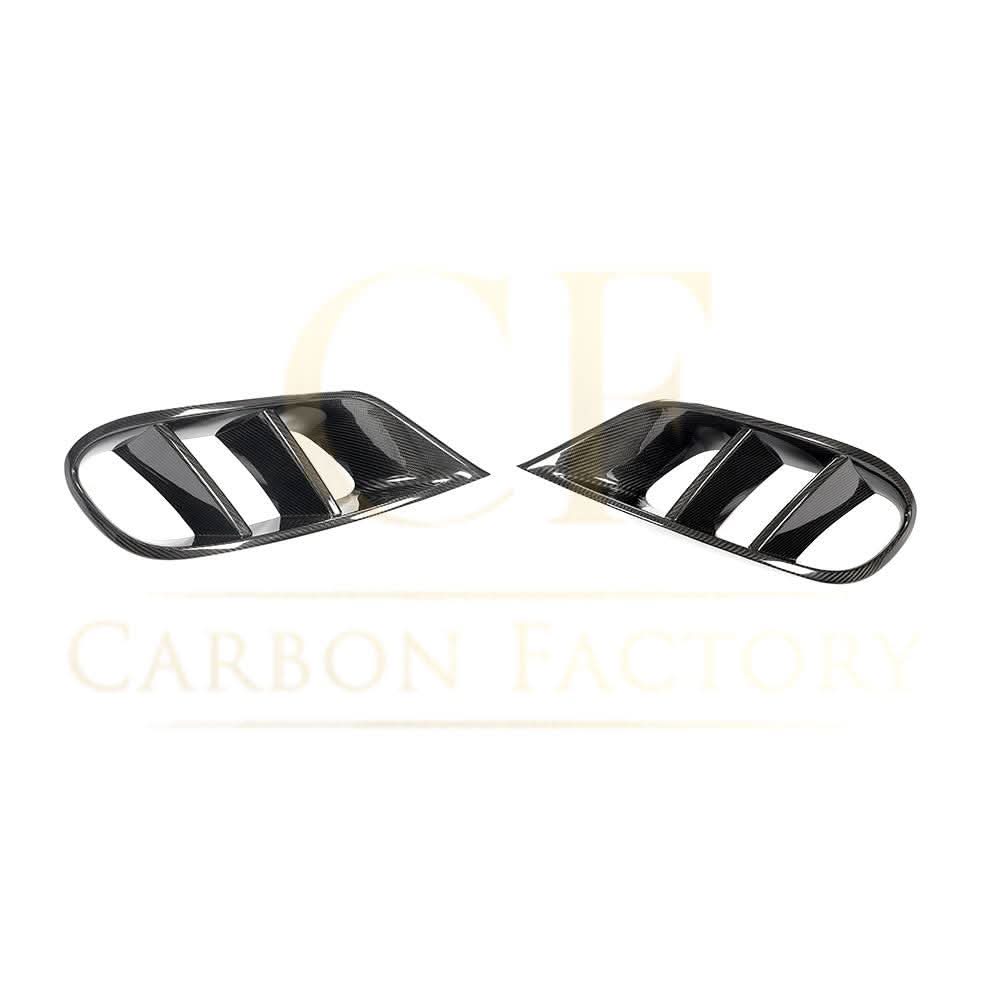 Carbon Fibre Front Fog Trims for Mercedes Benz W222 S Class Coupe 14-17