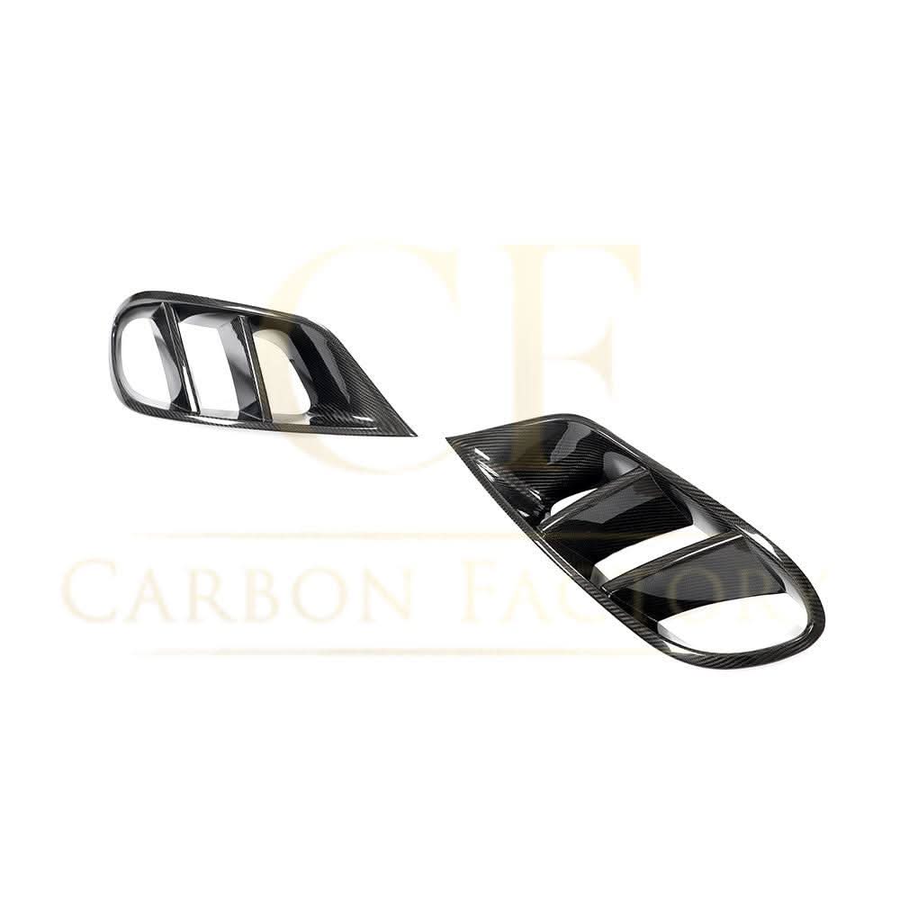 Carbon Fibre Front Fog Trims for Mercedes Benz W222 S Class Coupe 14-17