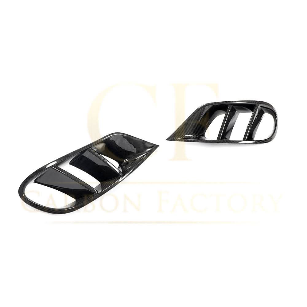 Carbon Fibre Front Fog Trims for Mercedes Benz W222 S Class Coupe 14-17
