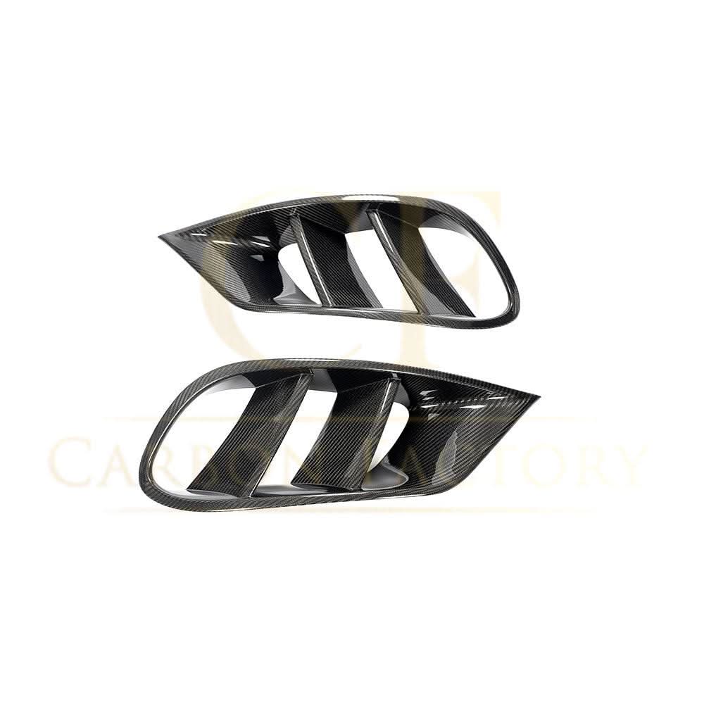 Carbon Fibre Front Fog Trims for Mercedes Benz W222 S Class Coupe 14-17