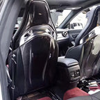 Carbon Fibre Seat Covers (Set of 2) for Mercedes Benz AMG W176 A45 CLA45 GLA45
