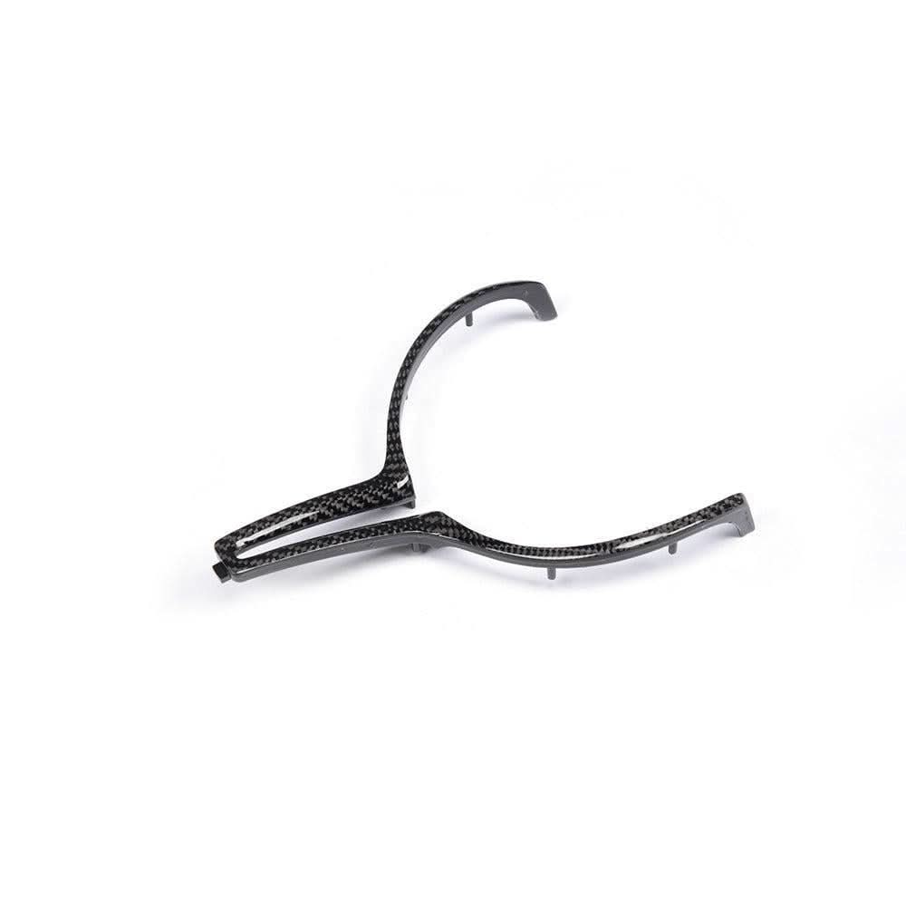 Carbon Fibre Steering Wheel Trim for BMW F80 M3 F82 F83 M4 F10 M5 F06 F12 F13 M6 14-20