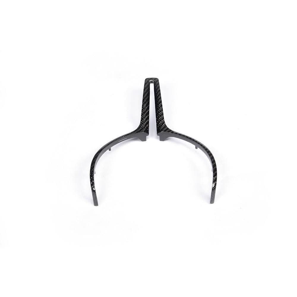 Carbon Fibre Steering Wheel Trim for BMW F80 M3 F82 F83 M4 F10 M5 F06 F12 F13 M6 14-20