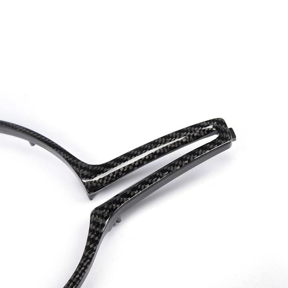 Carbon Fibre Steering Wheel Trim for BMW F80 M3 F82 F83 M4 F10 M5 F06 F12 F13 M6 14-20