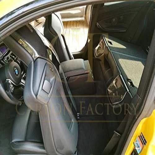 Pre-preg Carbon Fibre Seat Covers Pair for BMW F80 M3 F82 F83 M4 14-20