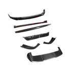 Carbon Fibre Kit Splitter Diffuser Side Skirts Spoiler for BMW G05 X5 18-22