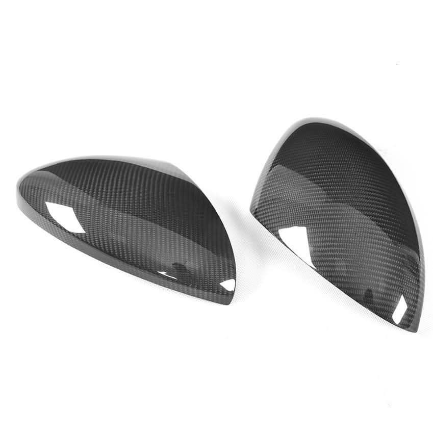 Carbon Fibre Door Mirror Covers for Porsche Boxster & Cayman 718 LHD 16-21