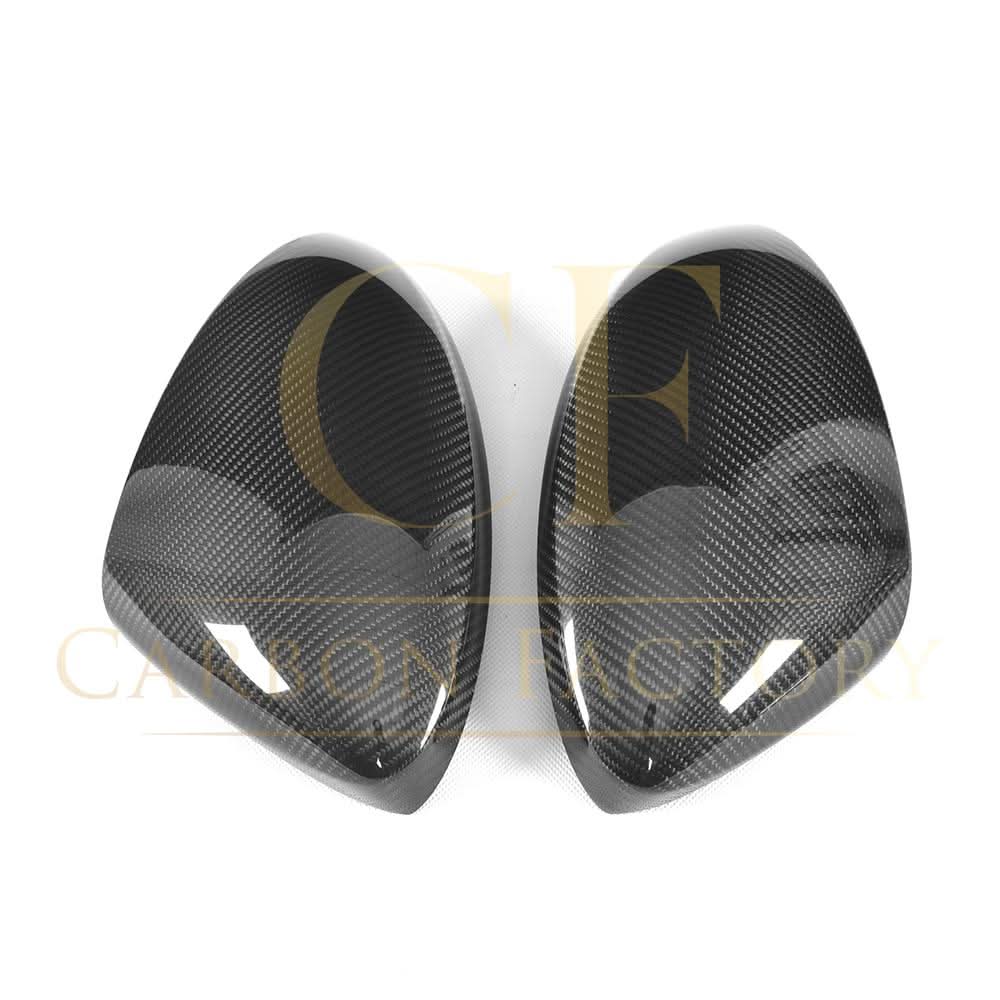 Carbon Fibre Door Mirror Covers for Porsche Boxster & Cayman 718 LHD 16-21