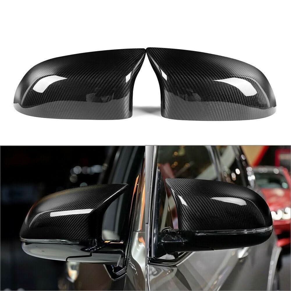 Carbon Fibre Replacement Mirror Covers for BMW F85 X5M F86 X6M 14-18