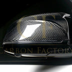 CF Style Carbon Fibre Replacement Mirror Covers for BMW G01 X3 G02 X4 G05 X5 G06 X6 G07 X7 18-25