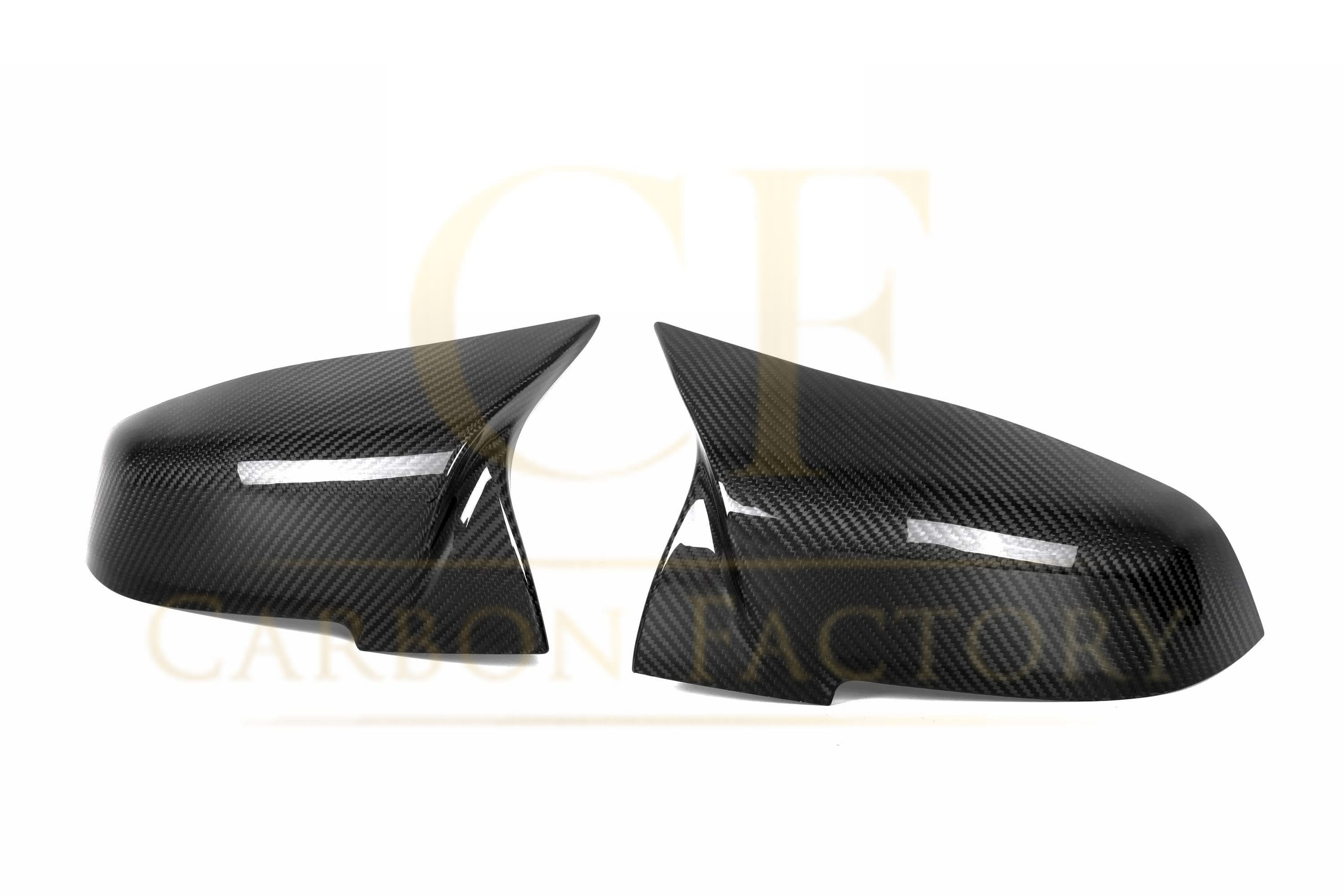 M4 Style Carbon Fibre Replacement Mirror Covers for BMW 1 Series F20 F21 11-19