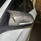 M4 Style Carbon Fibre Replacement Mirror Covers for BMW 3 Series F30 F31 F34 F35 13-19