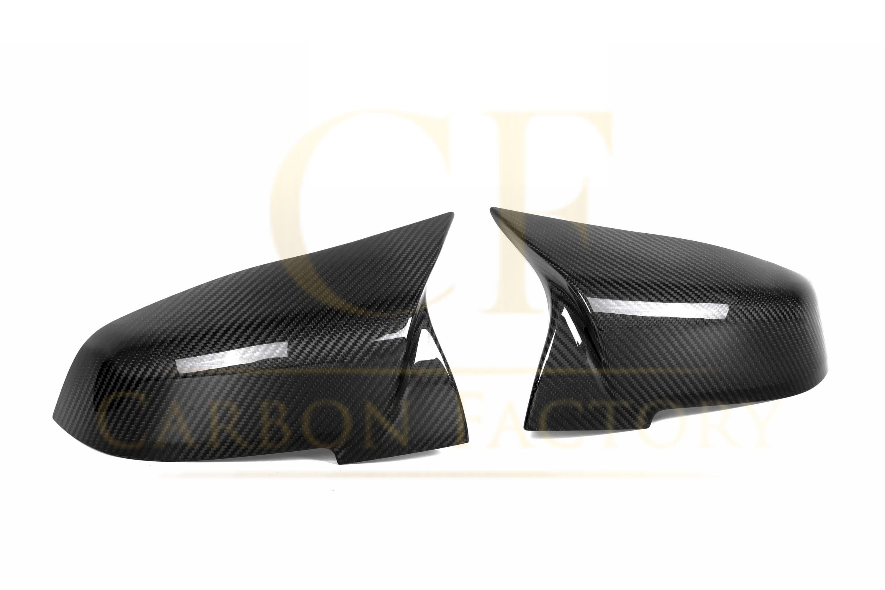 M4 Style Carbon Fibre Replacement Mirror Covers for BMW 3 Series F30 F31 F34 F35 13-19