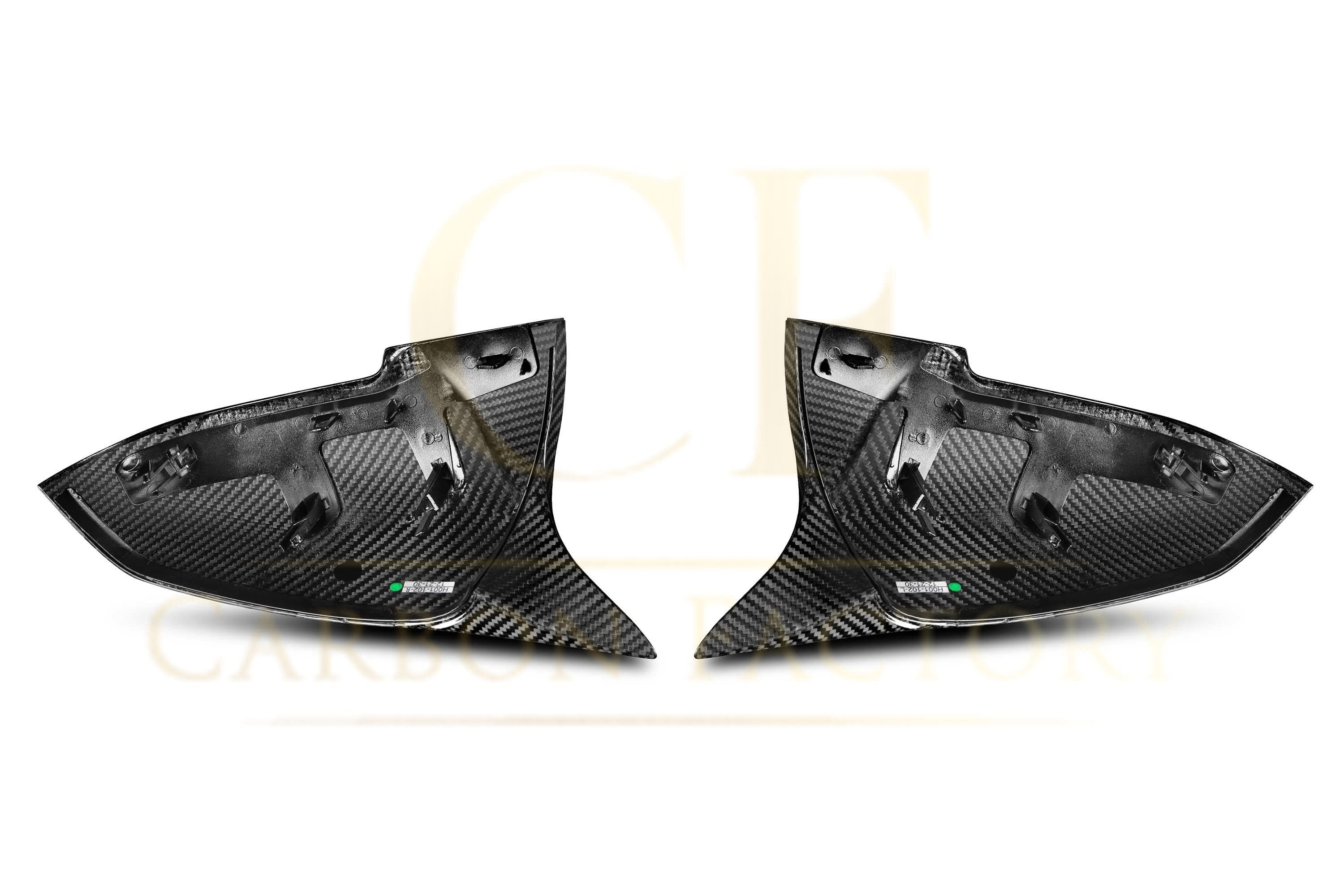 M4 Style Carbon Fibre Replacement Mirror Covers for BMW 3 Series F30 F31 F34 F35 13-19