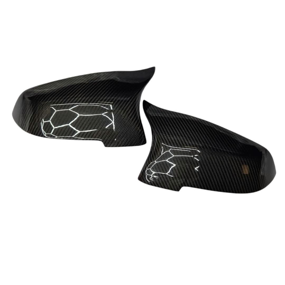 MP Style Carbon Fibre Replacement Mirror Covers for BMW F06 F12 F13 6 Series LCI F01 F02
