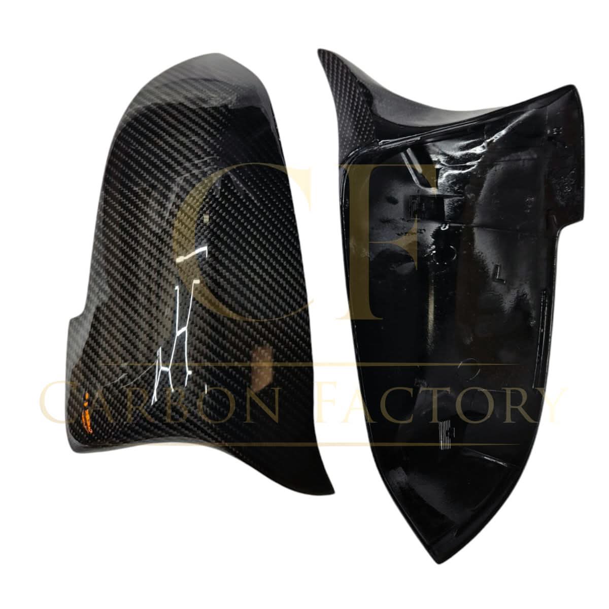 MP Style Carbon Fibre Replacement Mirror Covers for BMW F06 F12 F13 6 Series LCI F01 F02