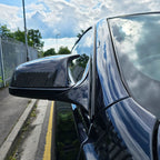 MP Style Carbon Fibre Replacement Mirror Covers for BMW F06 F12 F13 6 Series Pre-LCI F01 F02