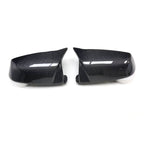 MP Style Carbon Fibre Replacement Mirror Covers for BMW F06 F12 F13 6 Series Pre-LCI F01 F02