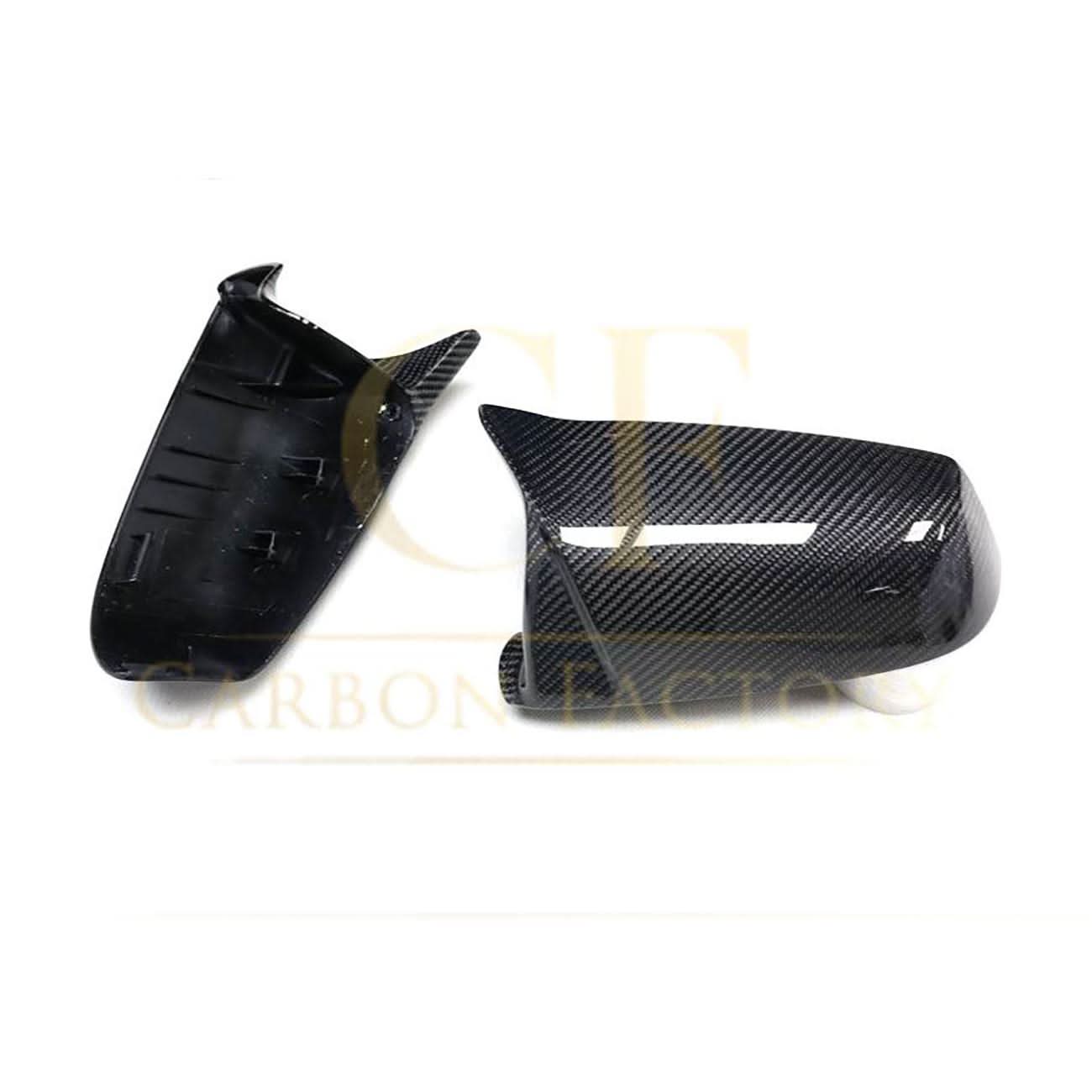 MP Style Carbon Fibre Replacement Mirror Covers for BMW F06 F12 F13 6 Series Pre-LCI F01 F02