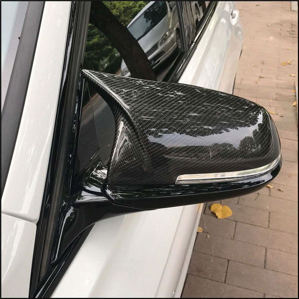 MP Style Carbon Fibre Replacement Mirror Covers for BMW F10 5 Series LCI F06 F12 F13 6 Series F01 7 Series