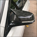 MP Style Carbon Fibre Replacement Mirror Covers for BMW F10 5 Series LCI F06 F12 F13 6 Series F01 7 Series