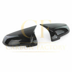 MP Style Carbon Fibre Replacement Mirror Covers for BMW F10 5 Series LCI F06 F12 F13 6 Series F01 7 Series