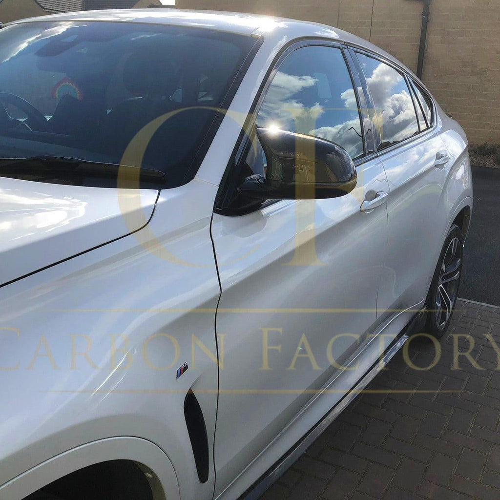 MP Style Carbon Fibre Replacement Mirror Covers for BMW F25 X3 F26 X4 F15 X5 F16 X6 14-18