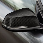 OEM Style Carbon Fibre Replacement Mirror Covers for BMW 1 2 3 4 Series