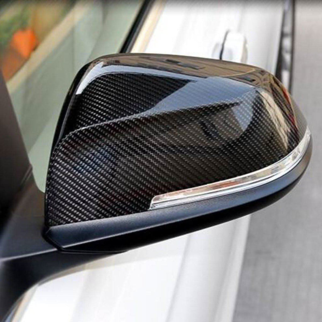 OEM Style Carbon Fibre Replacement Mirror Covers for BMW 1 2 3 4 Series