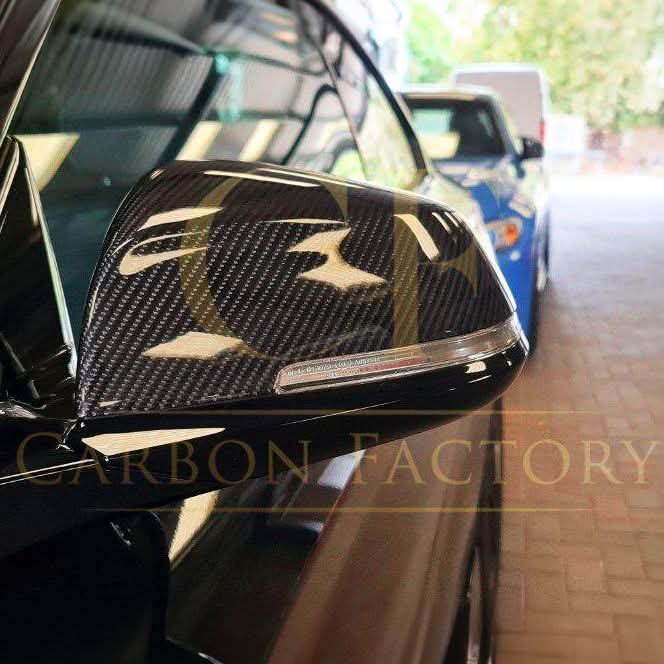 OEM Style Carbon Fibre Replacement Mirror Covers for BMW 1 2 3 4 Series