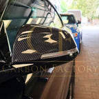 OEM Style Carbon Fibre Replacement Mirror Covers for BMW 1 2 3 4 Series