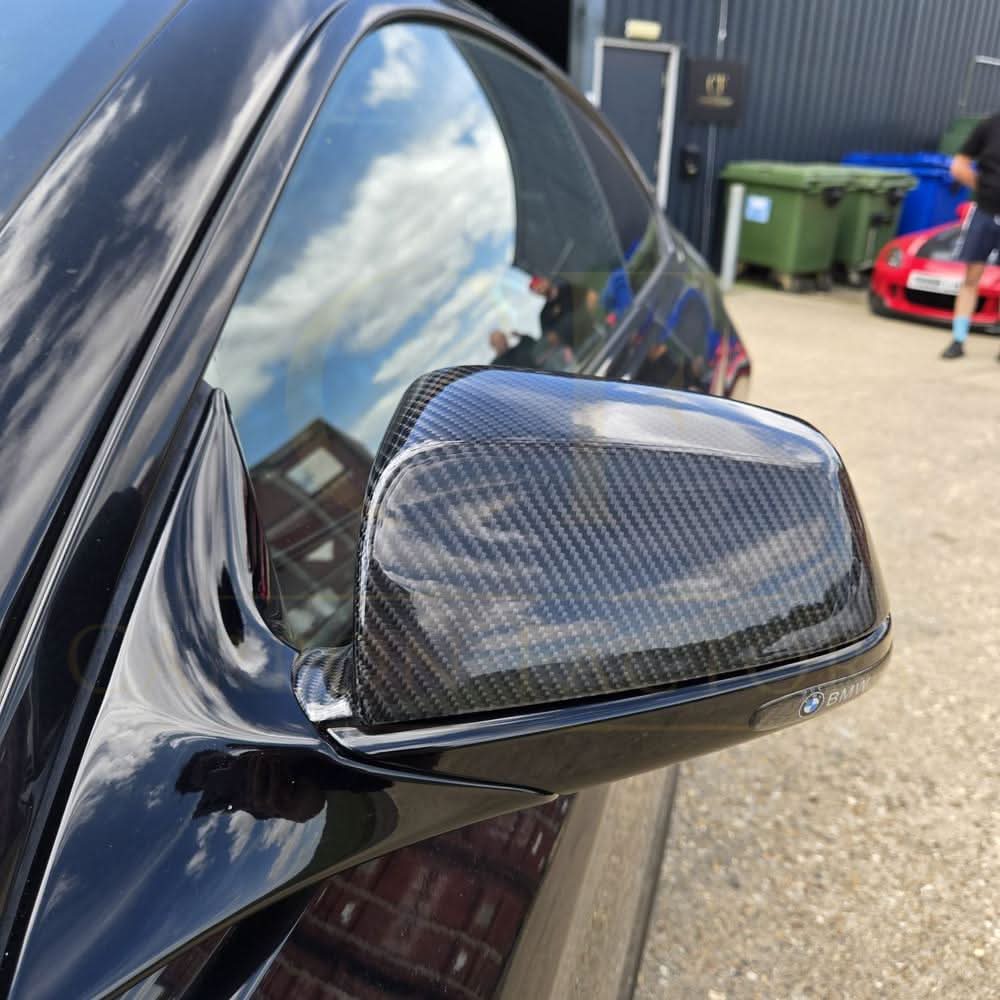 OEM Style Carbon Fibre Replacement Mirror Covers for BMW F06 F12 F13 6 Series Pre-LCI F01 F02