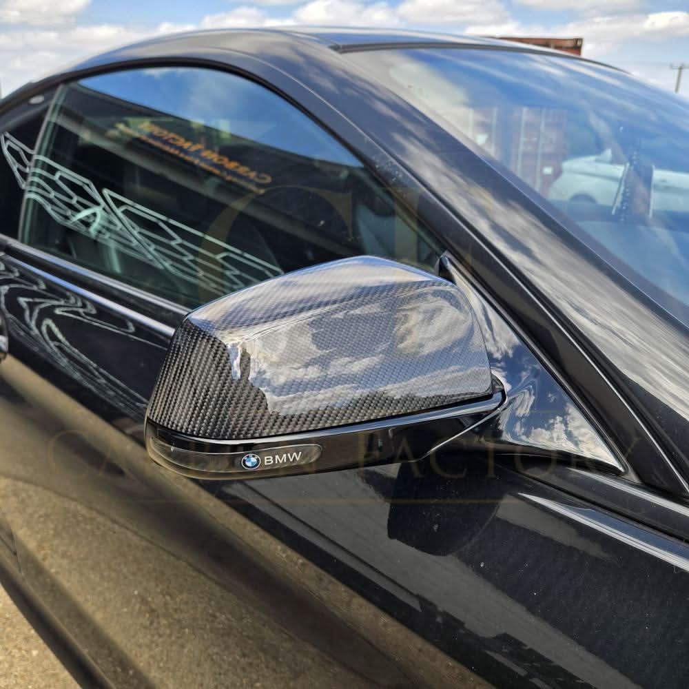 OEM Style Carbon Fibre Replacement Mirror Covers for BMW F06 F12 F13 6 Series Pre-LCI F01 F02