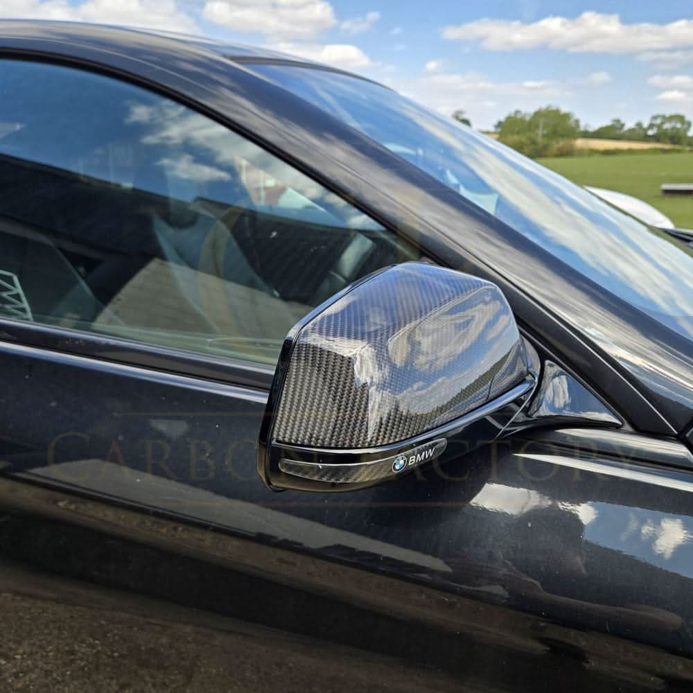 OEM Style Carbon Fibre Replacement Mirror Covers for BMW F06 F12 F13 6 Series Pre-LCI F01 F02