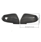 OEM Style Carbon Fibre Replacement Mirror Covers for BMW F10 5 Series LCI F06 F12 F13 6 Series F01 7 Series