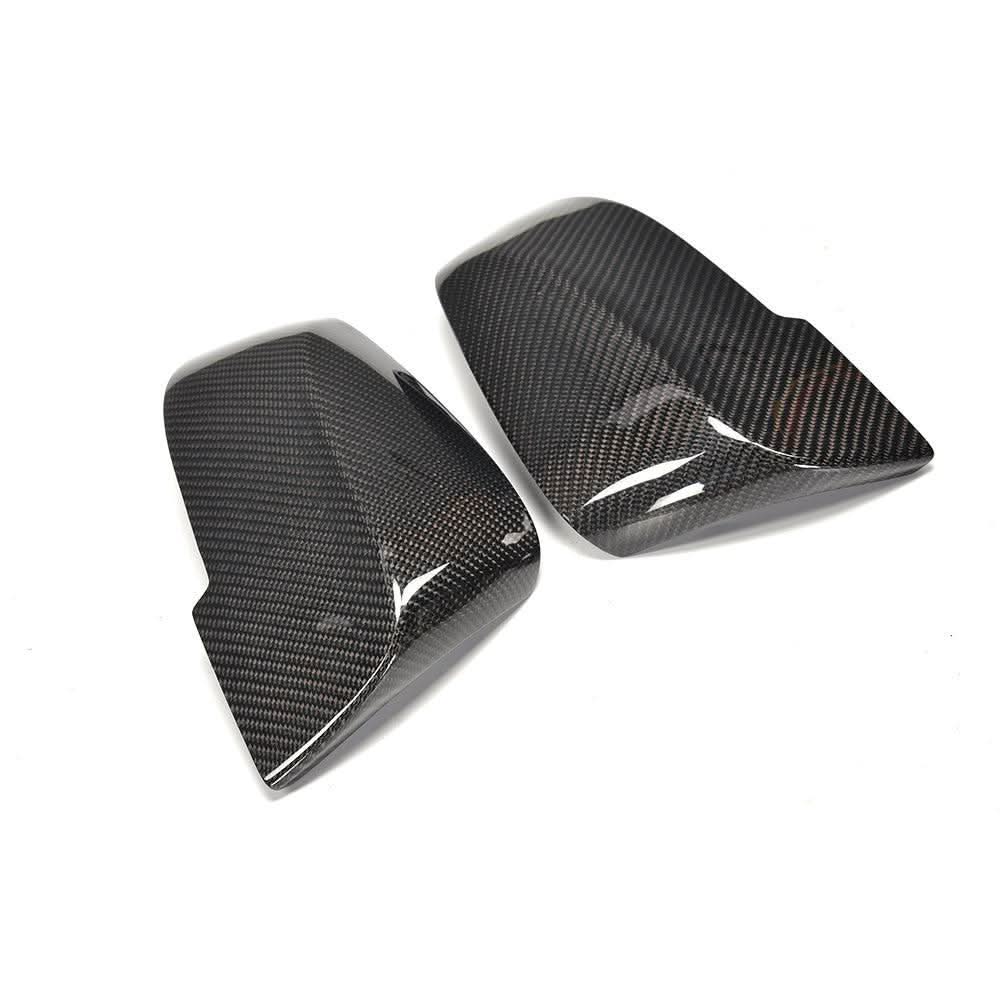 OEM Style Carbon Fibre Replacement Mirror Covers for BMW F10 5 Series LCI F06 F12 F13 6 Series F01 7 Series