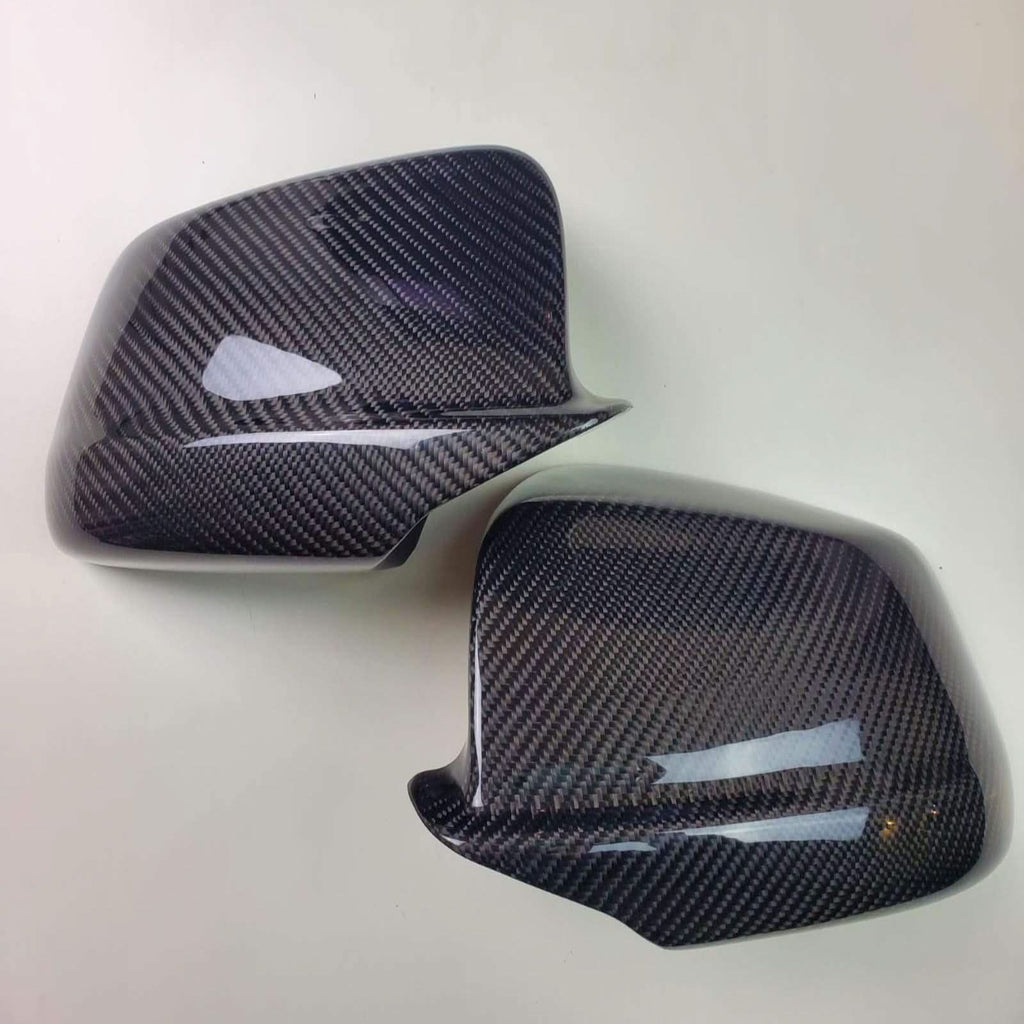 OEM Style Carbon Fibre Replacement Mirror Covers for BMW F10 5 Series Pre-LCI