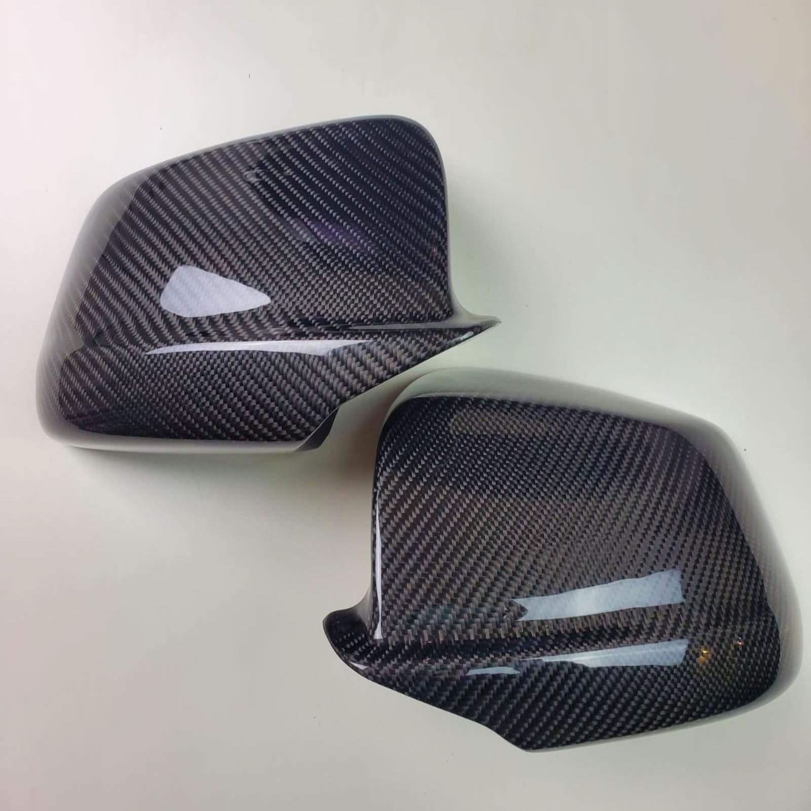 OEM Style Carbon Fibre Replacement Mirror Covers for BMW F10 5 Series Pre-LCI