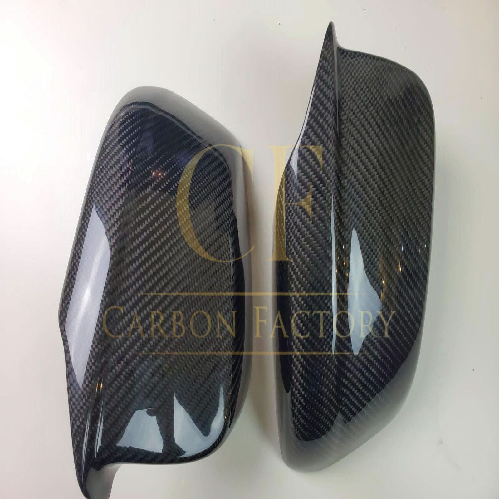 OEM Style Carbon Fibre Replacement Mirror Covers for BMW F10 5 Series Pre-LCI