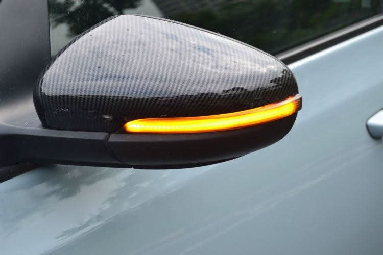 OEM Style Carbon Fibre Replacement Mirror Covers for VW Golf MK6 GTI R20 08-13